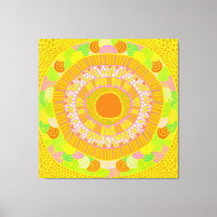 Tropical Del Sol - Arizona sun Canvas Afdruk
