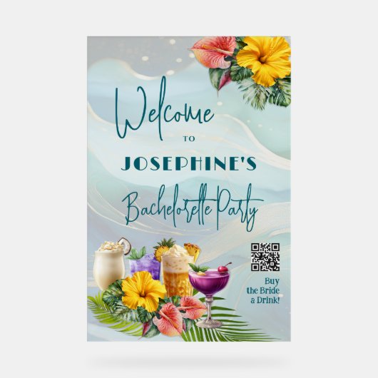 Tropical Dracks Bachelorette Party (Recto)