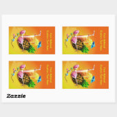 Tropical Drink autocollants personnalisés (Feuille)