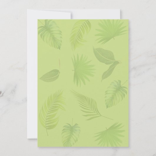 Tropical Drinks Couples Shower invitation (Dos)