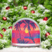 Tropical Escape Fantasy Sneeuwbol (Kerstmis)