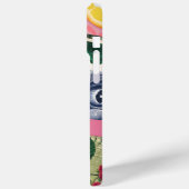 Tropical Escape - Levendige Fruit en Natuur Collag Case-Mate iPhone Case (Achterkant / Links)