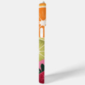 Tropical Escape - Levendige Fruit en Natuur Collag Case-Mate iPhone Case (Achterkant / Rechts)