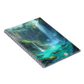 Tropical Falls & Crystal Glow Notitieboek (Rechterzijde)