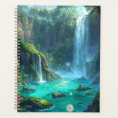 Tropical Falls & Crystal Glow Planner (Voorkant)