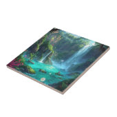 Tropical Falls & Crystal Glow Tegeltje (Zijkant)