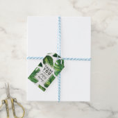 Tropical Favor Tag Cadeaulabel (Met Touw)