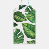 Tropical Favor Tag Cadeaulabel (Achterkant)