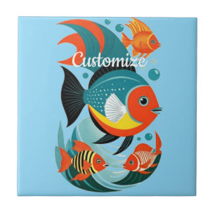 Tropical Fish Assortiment Thunder_Cove Tegeltje
