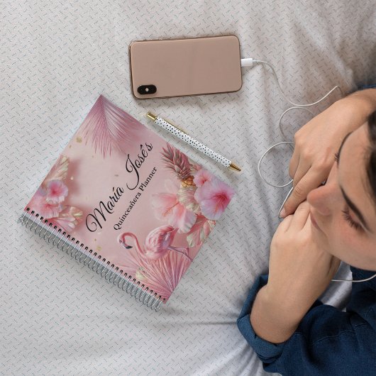 Tropical Flamingo Quinceañera, custom