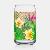 Tropical Floral Island Time Rotin (Droite)