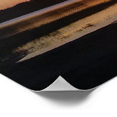 Tropical Florida Sunset Landscape Poster Photo Art (Coin)