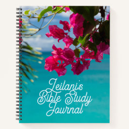 Tropical Flowers Bible Study Journal Notitieboek