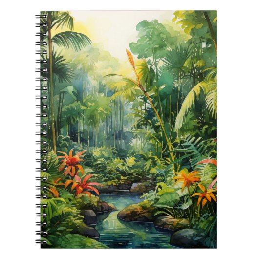Tropical Forest Notitieboek (Voorkant)