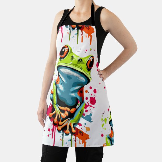 Tropical Frog Schort - Kleurrijke kikkerprins (Insitu)