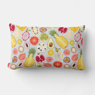 Tropical Fruit Lumbar Pillow Kussen