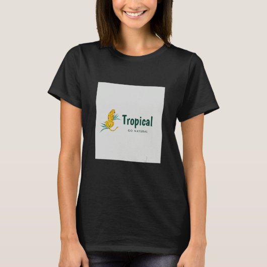 Tropical Go Natural T-shirt (Voorkant)