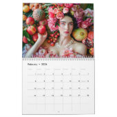 Tropical Goddesses – Women in Fruit & Bloom Kalender (Feb 2026)