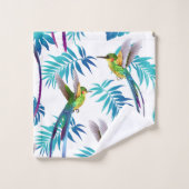 Tropical Green Hummingbirds (Gant de toilette)