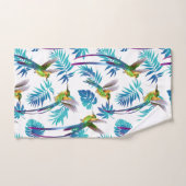 Tropical Green Hummingbirds (Serviette à main)