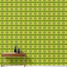 Tropical green palm leaves sunlight S-size pattern