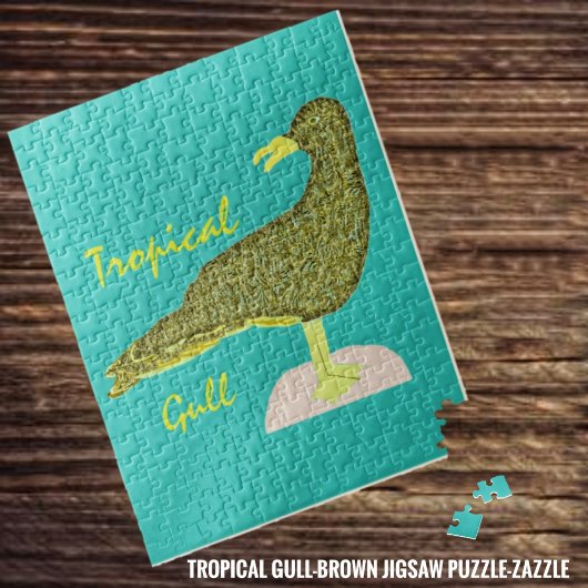Tropical Gull-Brown Legpuzzel