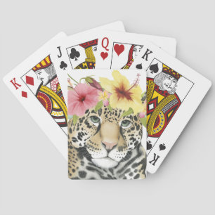 Tropical Halo Sweet Cheetah Pokerkaarten