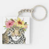 Tropical Halo | Sweet Cheetah Sleutelhanger (Achterkant)
