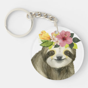 Tropical Halo   Sweet Sloth Sleutelhanger