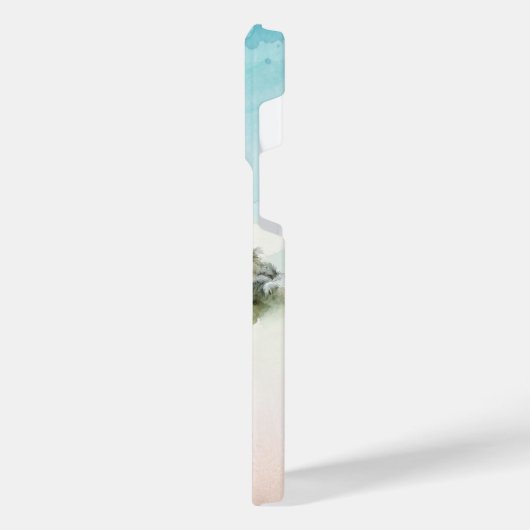 Tropical Hawaii Aloha Hula Meisje Aangepaste iPhon iPhone Hoesje (Linkerkant)