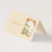 Tropical Hawaii Destination Trouwtafel nummer Kaart (Achterkant)