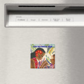 TROPICAL HAWAII VOYAGE SOUVENIR MAGNET ~ PERSONNAL (In Situ (Lave-vaisselle))
