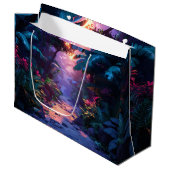 Tropical Hawaiian Walking Path Groot Cadeauzakje (Voorkant Gekanteld)