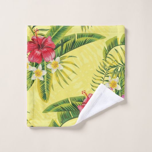 Tropical Hibiscus  (Gant de toilette)