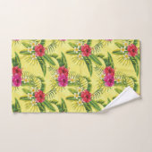 Tropical Hibiscus Bad Handdoek (Handdoek)