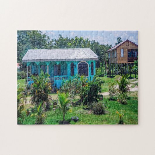 Tropical House Belize. Legpuzzel (Horizontaal)