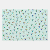Tropical Hummingbirds Inpakpapier Vel (Voorkant)