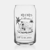 Tropical Island Beach Nom De Cabane Est M. Et Mme. (Recto)