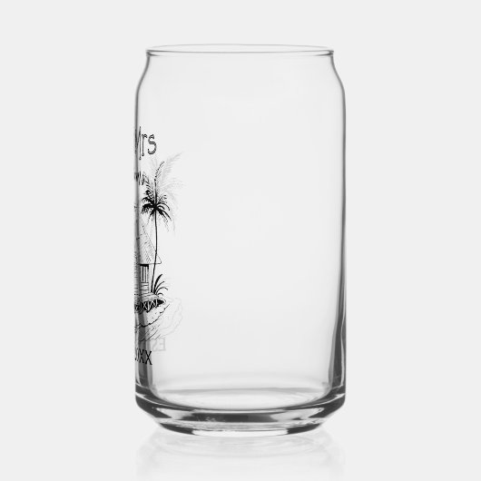 Tropical Island Beach Nom De Cabane Est M. Et Mme. (Gauche)