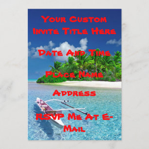 Tropical Island Getaway Kaart