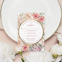 Tropical Island Pastel Floral