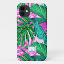 Tropical Island Vibes Monogram Case