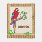 Tropical Jungle Couverture personnalisée (Devant)