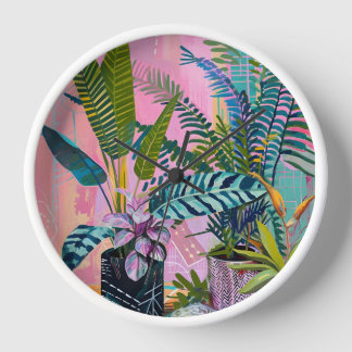 Tropical Jungle Wall Art Print – Vibrant Botanical