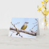 Tropical Kingbitrd-1-05 Kaart (Gele Bloem)