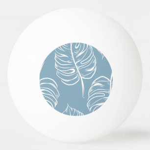 Tropical Leaf Abstract: naadloos groen. Pingpongballen