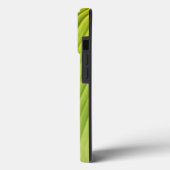 Tropical Leaf Closeup Coque-Mate coque iphone (Verso / Gauche)