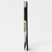 Tropical leaf gepersonaliseerde naam en initiaal Case-Mate iPhone case (Achterkant/links)