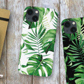 Tropical Leaf Motif iPhone / coque ipad
