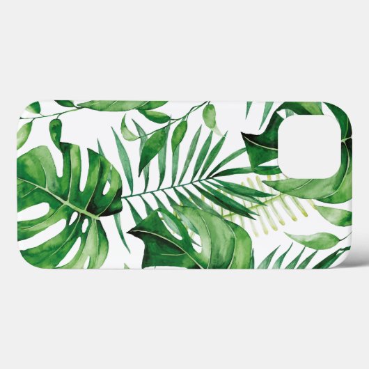Tropical Leaf Motif iPhone / coque ipad (Verso (horizontal))